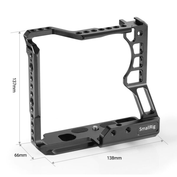 SmallRig Cage for Sony A6000/A6300/A6500 with Meike MK-A6300/A6500 Battery Grip CCS2268 3 SmallRig Cage for Sony A6000/A6300/A6500 with Meike MK-A6300/A6500 Battery Grip CCS2268
