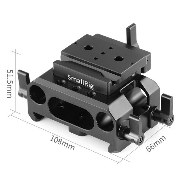 Smallrig Baseplate Arca Compatible DBC2261 pour BMPCC 4K / 6K