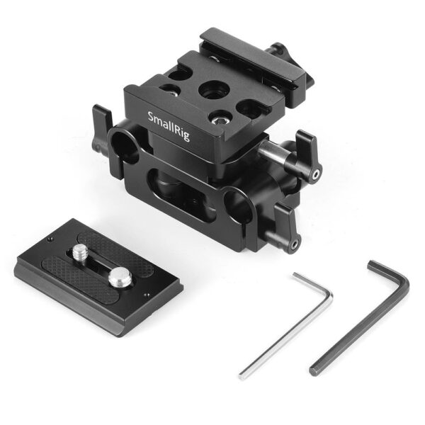 Smallrig Universalschienenhaltersystem 15 mm Baseplate DBC2272B
