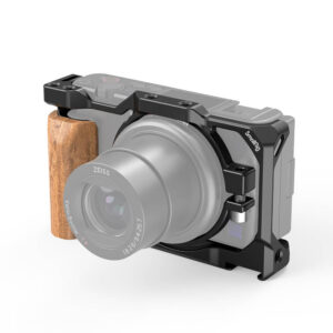 Smallrig Cage mit Holzgriff für Sony ZV-1F / ZV-1 Kamera, Modell 2937