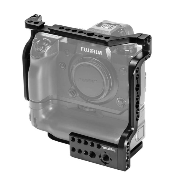 Smallrig Cage pour appareil photo Fujifilm X-H1 avec poignée de batterie 2124B.