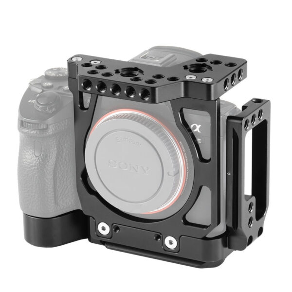 Smallrig Demi-cage avec support L-Arca pour Sony A7III A7RIII CCS2236B.