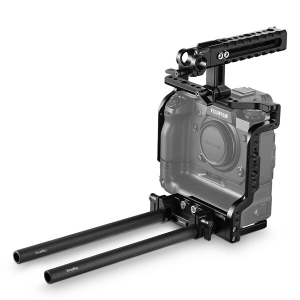 Smallrig Ensemble de cage pour l'appareil photo Fujifilm X-H1 avec poignée de batterie 2136