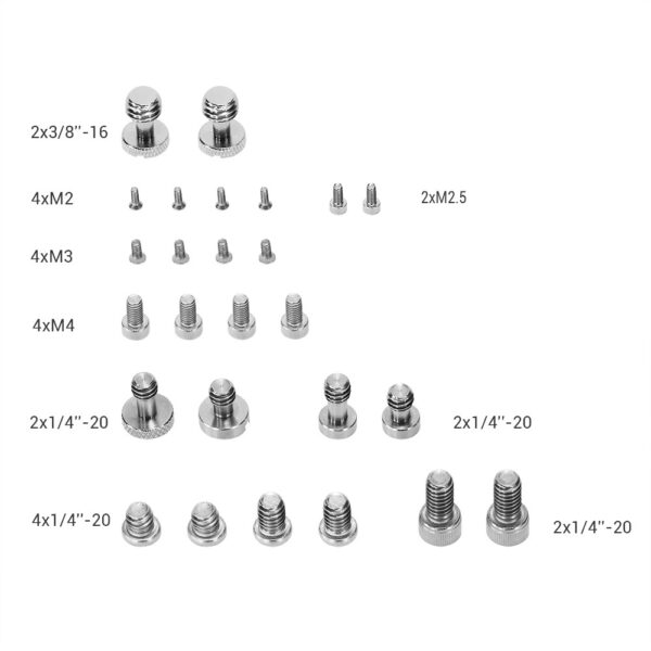 Smallrig Kamera-Zubehörschraubensatz AAK2326