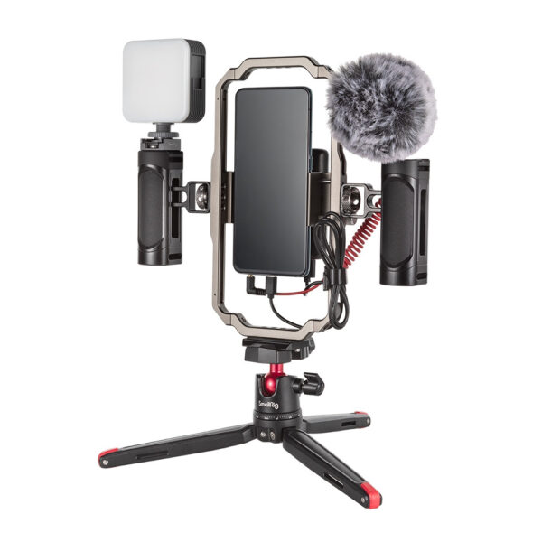 Smallrig Ensemble vidéo tout-en-un pour créateurs de contenu sur smartphone 3384B