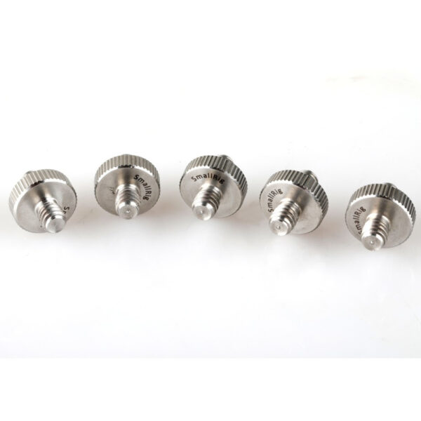 Smallrig Lot de 5 pièces d'étude double tête filetée 1/4" vers 1/4"