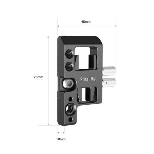 Smallrig Plaque latérale avec verrou de câble pour appareil Sigma fp (référence APS2672)