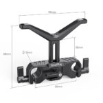 Smallrig Support universel pour objectif de 15 mm LWS BSL2680