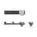Smallrig Adaptateur de sabot froid 1/4" -20 pour Pro Mobile Cage BUC2638.