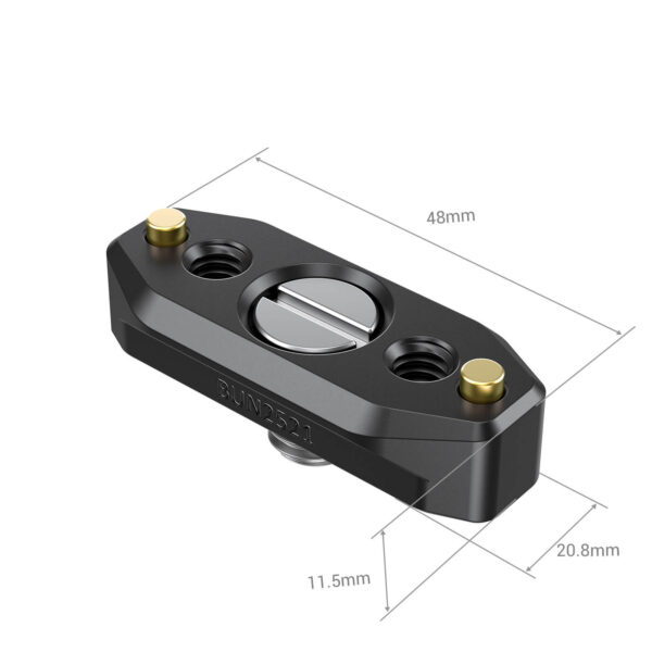 Smallrig Rail NATO mit 48mm ARRI Lokalisierungsschraube BUN2521B