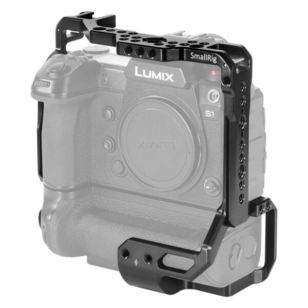 Smallrig Cage pour Panasonic S1/S1R avec grip batterie DMW-BGS1 CCP2410