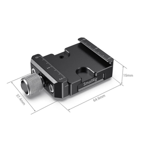 Smallrig Arca-Typ-Schnellspannklemme für DJI Ronin S/Ronin SC und 2S-Serie/ZHIYUN Crane Weebill S DBC2506B