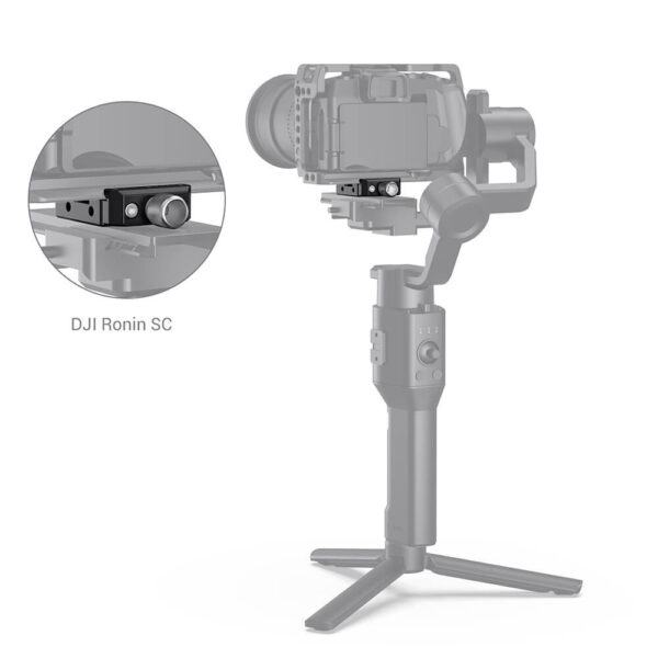 Smallrig Arca-Typ-Schnellspannklemme für DJI Ronin S/Ronin SC und 2S-Serie/ZHIYUN Crane Weebill S DBC2506B