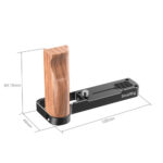 Smallrig Poignée en bois en forme de L pour Canon G7X Mark III LCC2445