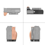 Smallrig Poignée en bois en forme de L pour Canon G7X Mark III LCC2445