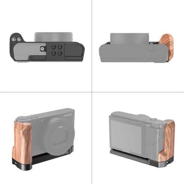 Smallrig L-Shaped Wooden Handle for Sony RX100 III/IV/V(VA)/VI/VII LCS2467