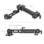 Smallrig Einstellbare EVF Display-Halterung mit NATO-Klemme MD3507