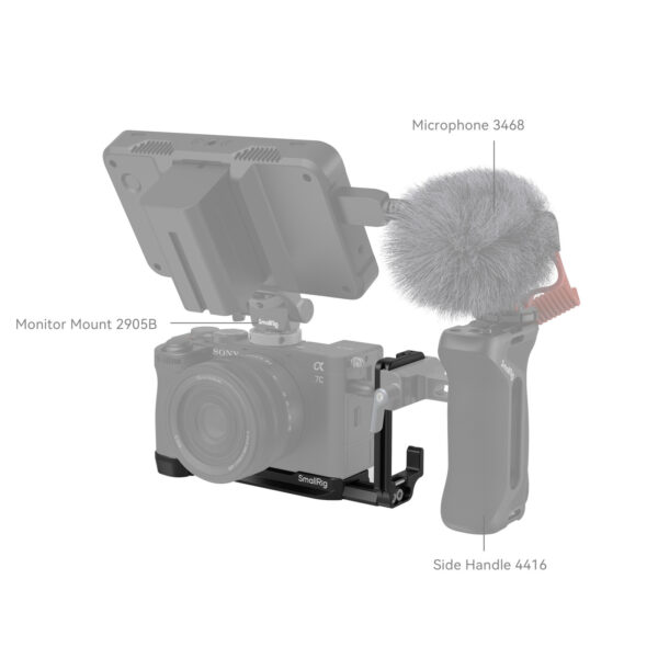 Smallrig L-bracket for Sony Alpha 7C II / Alpha 7CR 4569