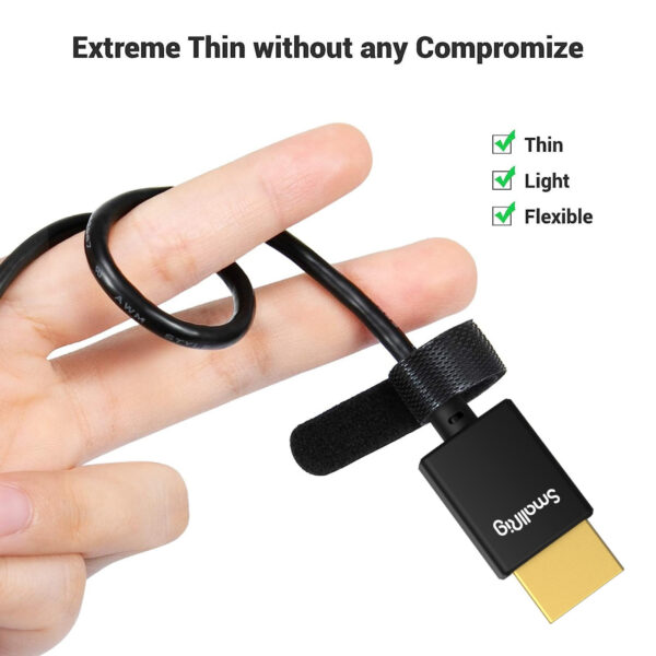 SmallRig Ultra-Slim 4K HDMI-Datenkabel (A auf A) (35 cm) 2956