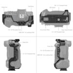 Cage SmallRig pour Canon EOS R5 / R6 / R5C / R6 Mark II avec poignée de batterie BG-R10 3464