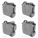 Cage SmallRig pour Canon EOS R5 / R6 / R5C / R6 Mark II avec poignée de batterie BG-R10 3464