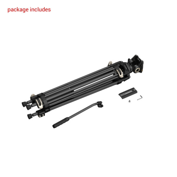 Trépied à tête fluide robuste SmallRig AD-01 3751B