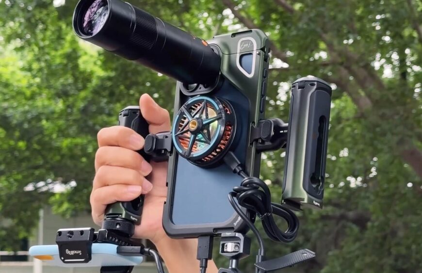 Marvel at the mesmerizing #phonerig featuring the SmallRig x Brandon Li Mobile V...
