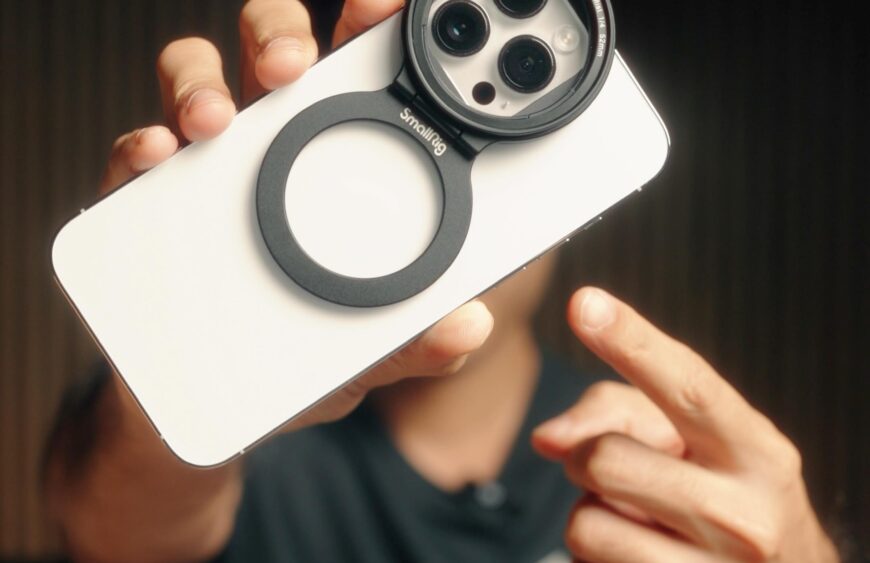This is the @smallrig.global Magnetic Filter Adapter Ring. So is this the most c...