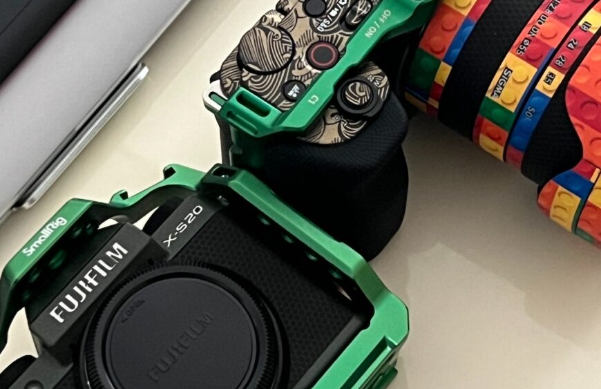 Check out our latest customize green cages!Cage for FUJIFILM X-S20(ID:4230)Ca...