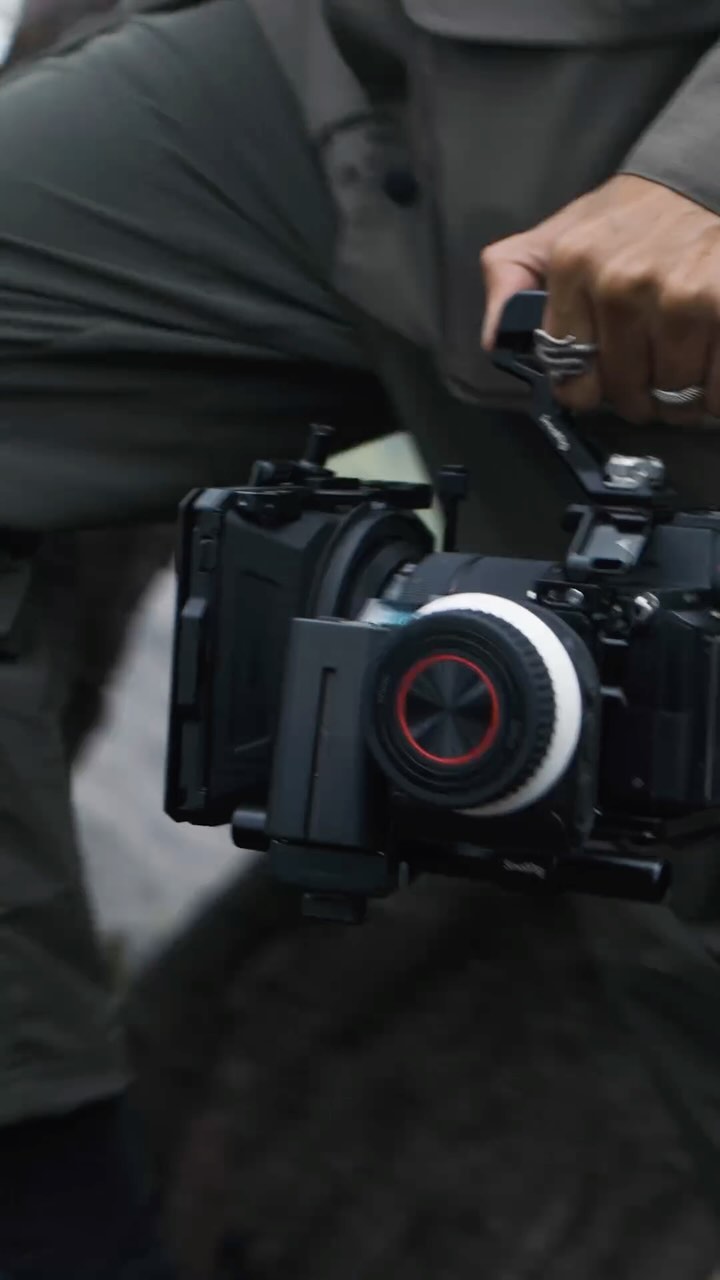 "The equipment rig I use includes the cage for Sony Alpha 7 IV, Universal Rotati...