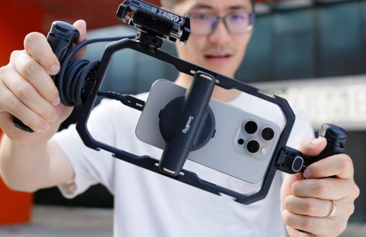 The Ultimate Shooting Solution = iPhone 15 Pro Max + Universal Quick Release Mob...