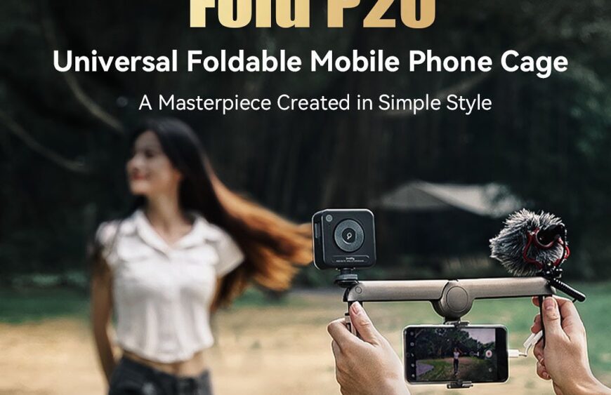 Introduce #SmallRig Fold P20 Universal Foldable Mobile Phone CageFeatures port...