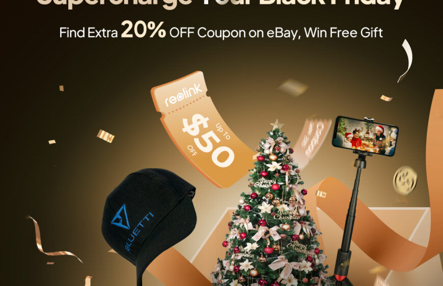 Black Friday Special Promotion on Ebay! Co-branding with SmallRig BLUETTI Reoli...