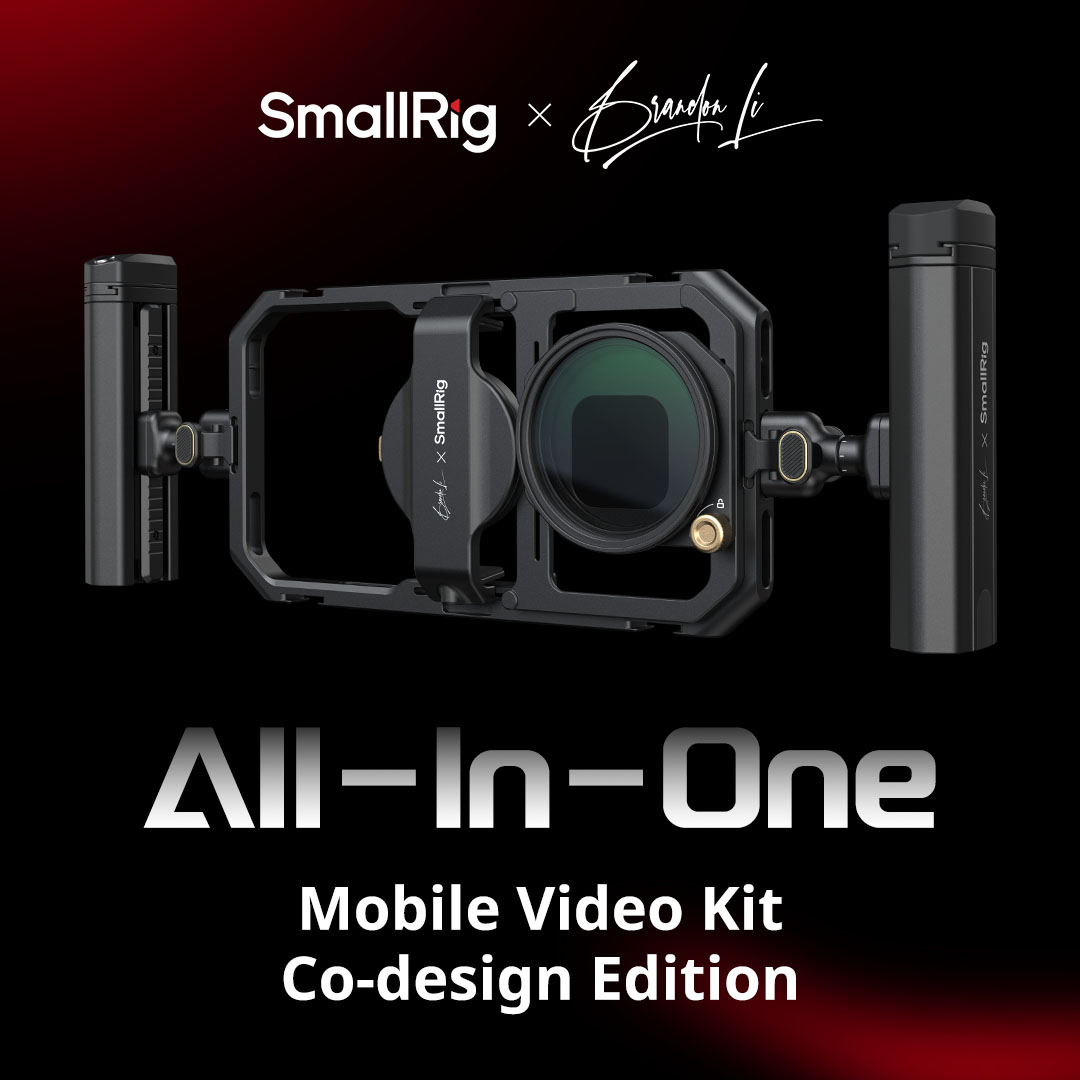 SmallRig x Brandon Li Kit vidéo mobile tout-en-un co-design Edition ...