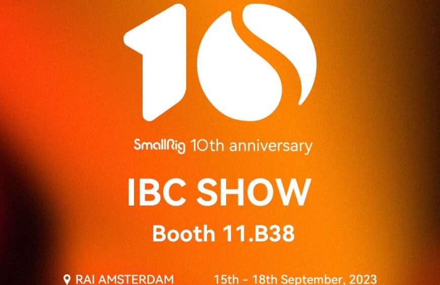 Get inspired and have fun! Visit SmallRig booth at the IBC show from Sep 15-18, ...