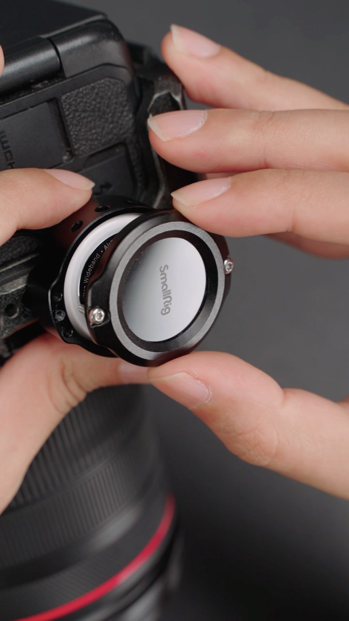 Can‘t find your camera sometimes? Add an AirTag on your camera rig, and, get a...