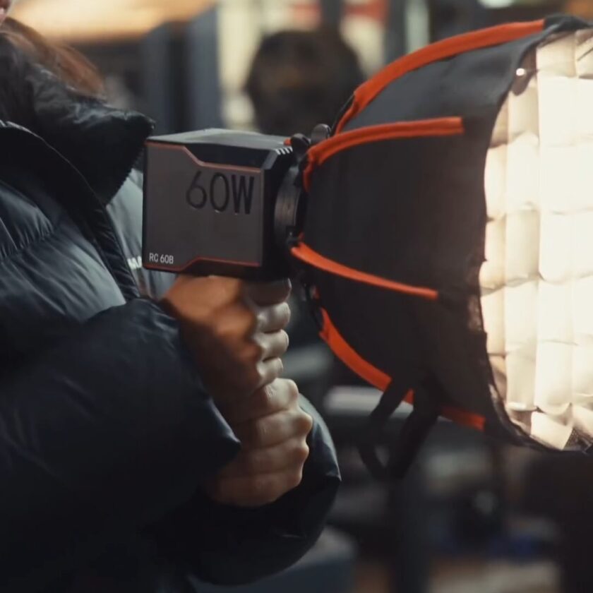When the energetic gym ambiance meets the vibrant and illuminating SmallRig RC 6...