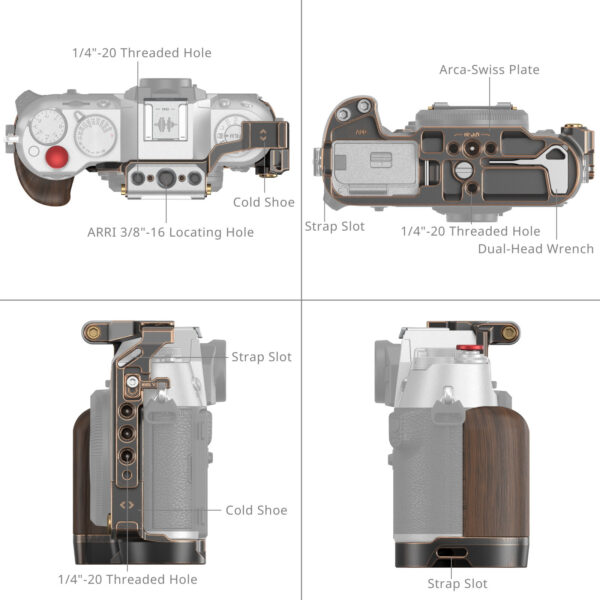 Smallrig Cage "Vintage" für FUJIFILM X-T50 4714