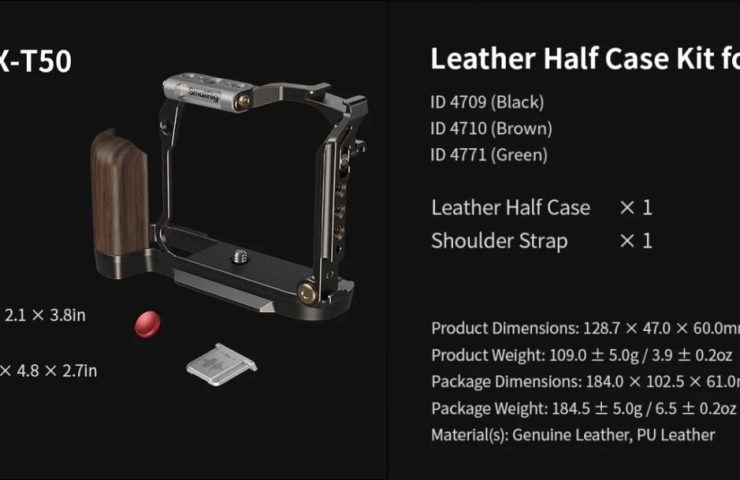 Exciting Releases: SmallRig Accessories for FUJIFILM X-T50 and GFX100S II
