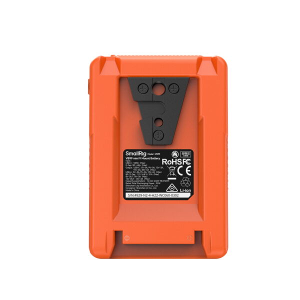 Smallrig Battery V Mount mini (Orange) 4929