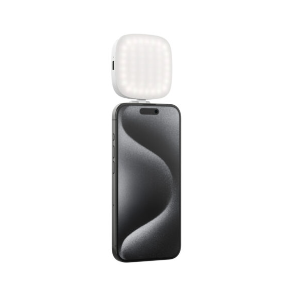 Smallrig LED-Videolicht für abnehmbares Mobiltelefon Vibe P48 in Weiß