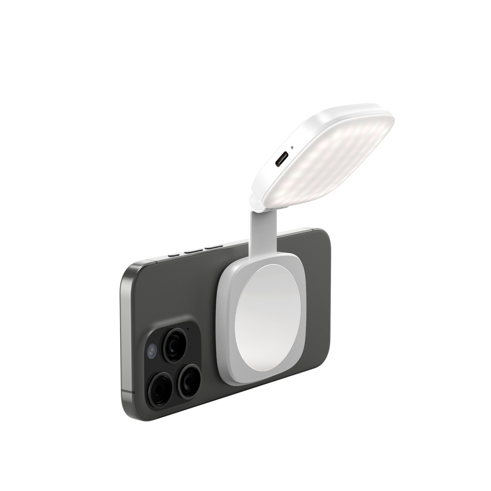 Smallrig LED video light for Vibe P48 detachable mobile phone in white