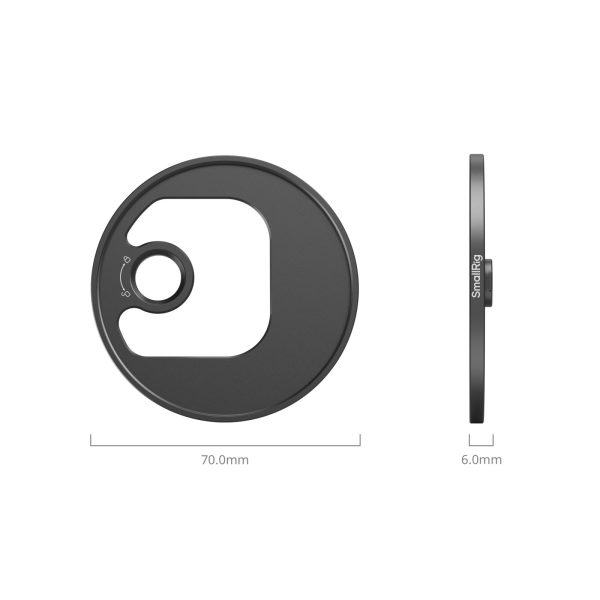 Smallrig 67 mm rotating filter adapter for T-mounting