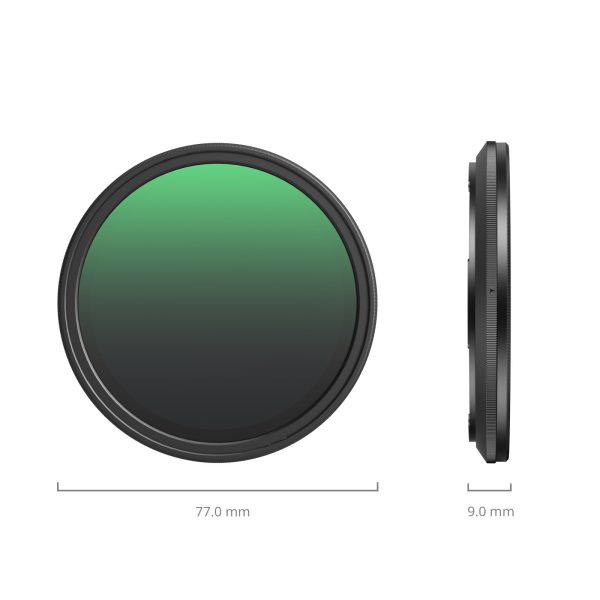 Smallrig VND magnetic filter 67mm ND2-ND32 1-5 stop Black Mist 1-4.