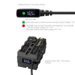 Smallrig doppelseitiges NP-F Dummy-D-Tap-Stromkabel – 4884