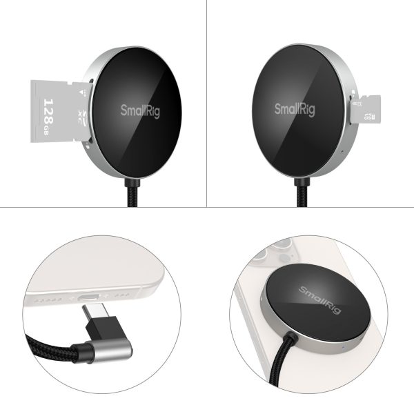 Smallrig Lecteur de cartes mémoire SD 3.0