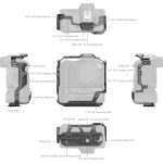 Smallrig Cage für Canon EOS R5 Mark II mit Kühlventilator CF-R20EP-5092