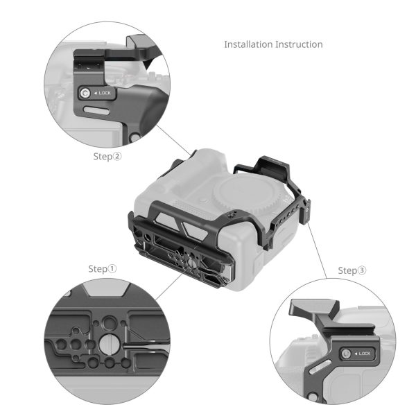 Smallrig Cage für Canon EOS R5 Mark II mit Kühlventilator CF-R20EP-5092