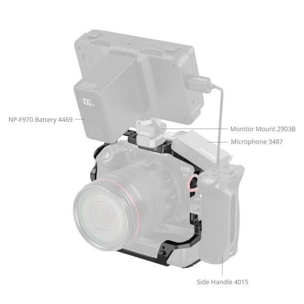Smallrig Cage für Canon EOS R5 Mark II mit Kühlventilator CF-R20EP-5092