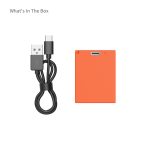 Smallrig Batterie de caméra USB-C rechargeable NP-W126S en orange